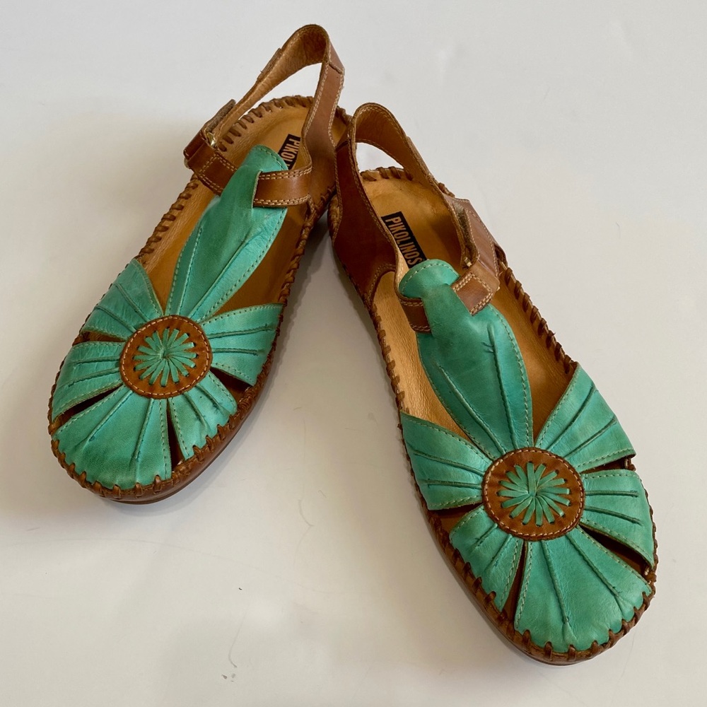 COPY - Pikolinos Puerta Vallarta Green Sandal 11.5-12